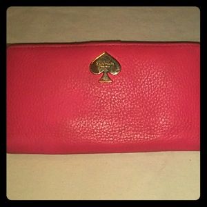 Bright Pink Kate Spade Wallet